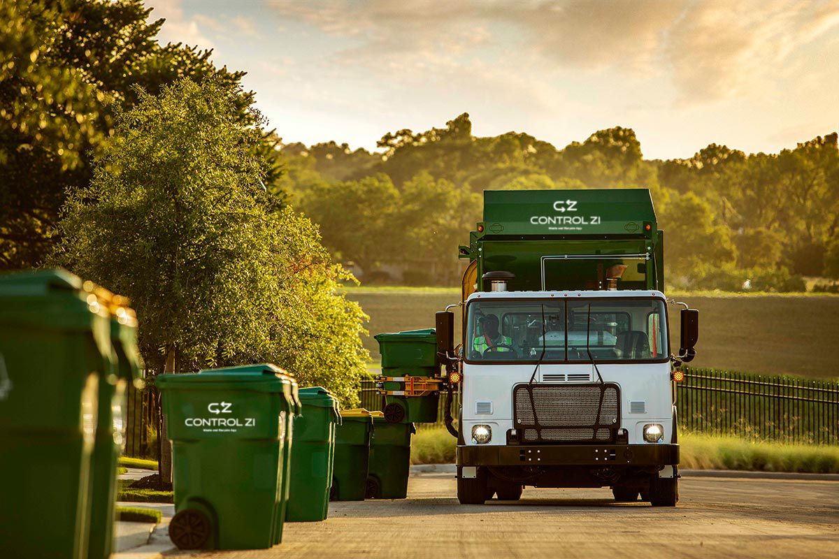 Waste Management offers scheduled pickup services for home and business.